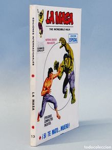 Comics : EXCELENTE ESTADO LA MASA 13 SI TE MATO MUERO TACO MARVEL EDICIONES VERTICE